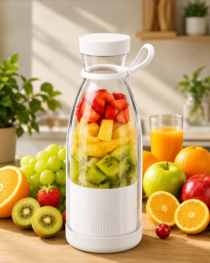 Portable USB Rechargeable Juicer Blender Bottle – Fresh Smoothie Maker