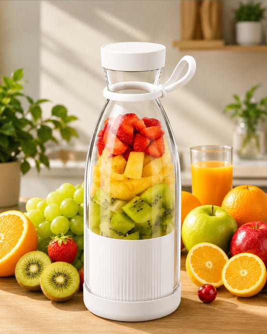 Portable USB Rechargeable Juicer Blender Bottle – Fresh Smoothie Maker