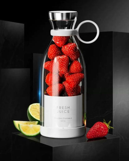 Portable USB Rechargeable Juicer Blender Bottle – Fresh Smoothie Maker