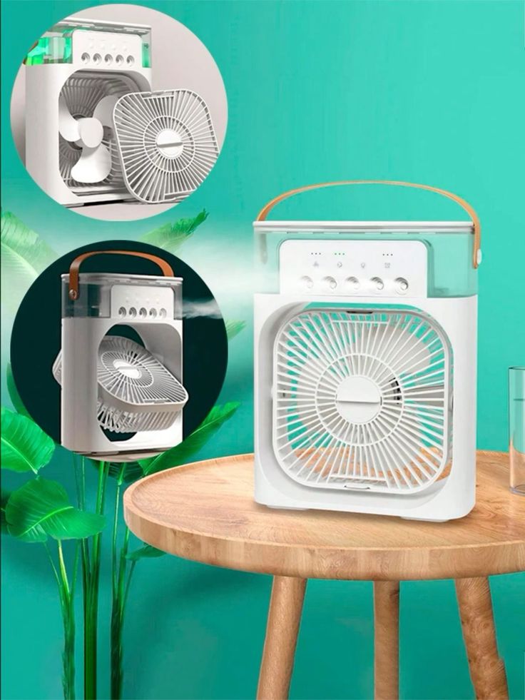 Portable Humidifier Air Cooler Mist Fan Mini Cooler for Home
